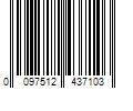 Barcode Image for UPC code 0097512437103