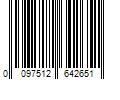 Barcode Image for UPC code 0097512642651