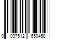 Barcode Image for UPC code 0097512650458