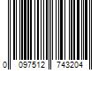 Barcode Image for UPC code 0097512743204