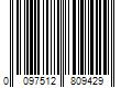 Barcode Image for UPC code 0097512809429