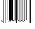 Barcode Image for UPC code 009752000061