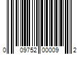 Barcode Image for UPC code 009752000092