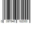 Barcode Image for UPC code 0097546182000