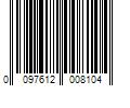 Barcode Image for UPC code 0097612008104