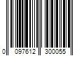 Barcode Image for UPC code 0097612300055