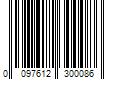 Barcode Image for UPC code 0097612300086