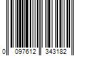 Barcode Image for UPC code 0097612343182