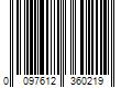 Barcode Image for UPC code 0097612360219