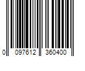 Barcode Image for UPC code 0097612360400