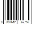 Barcode Image for UPC code 0097612362756