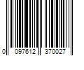 Barcode Image for UPC code 0097612370027