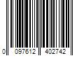 Barcode Image for UPC code 0097612402742