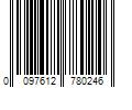 Barcode Image for UPC code 0097612780246