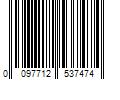 Barcode Image for UPC code 0097712537474