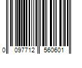 Barcode Image for UPC code 0097712560601