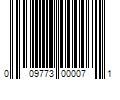 Barcode Image for UPC code 009773000071