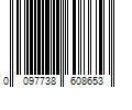 Barcode Image for UPC code 0097738608653