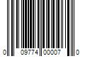 Barcode Image for UPC code 009774000070