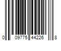 Barcode Image for UPC code 009775442268