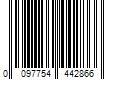 Barcode Image for UPC code 0097754442866