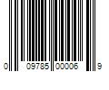 Barcode Image for UPC code 009785000069