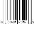 Barcode Image for UPC code 009791581163