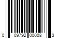 Barcode Image for UPC code 009792000083