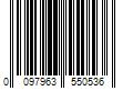 Barcode Image for UPC code 0097963550536