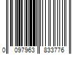 Barcode Image for UPC code 0097963833776