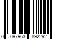 Barcode Image for UPC code 0097963892292