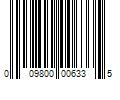 Barcode Image for UPC code 009800006335