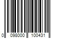 Barcode Image for UPC code 0098000100431