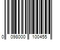 Barcode Image for UPC code 0098000100455