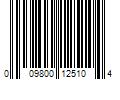 Barcode Image for UPC code 009800125104