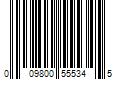 Barcode Image for UPC code 009800555345