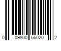 Barcode Image for UPC code 009800560202