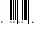 Barcode Image for UPC code 009800630516