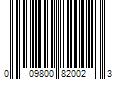 Barcode Image for UPC code 009800820023