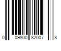 Barcode Image for UPC code 009800820078