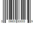 Barcode Image for UPC code 009800830039