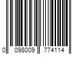 Barcode Image for UPC code 0098009774114