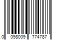 Barcode Image for UPC code 0098009774787