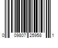 Barcode Image for UPC code 009807259581