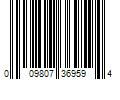 Barcode Image for UPC code 009807369594