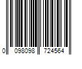 Barcode Image for UPC code 0098098724564