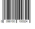 Barcode Image for UPC code 0098100100324