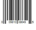 Barcode Image for UPC code 009810086495