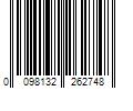 Barcode Image for UPC code 0098132262748