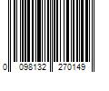 Barcode Image for UPC code 0098132270149